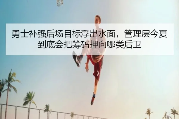 勇士补强后场目标浮出水面，管理层今夏到底会把筹码押向哪类后卫